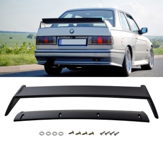 Heckspoiler Theke Lippe Sport schwarz passend für BMW 3er E30 Limousine Cabriolet 82-93 nicht M3 +ABE