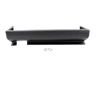 DM Exclusive Sport Rear Bumper lower part black+reinforcement fits on BMW E30 Facelift to M3