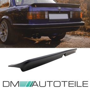 Sport Paket I Heckspoiler Lippe schwarz passt für BMW 3er E30 auch M-Paket 1 ab 1982-1993 +ABE