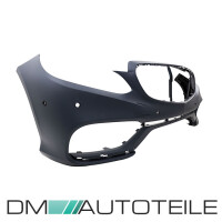 Sport Front Bumper + Front Grille fits on Mercedes E-Class W