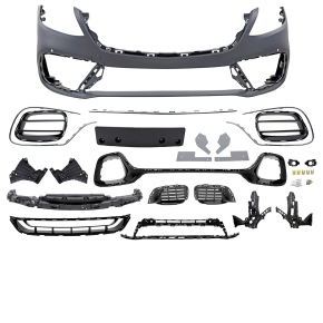 Sport Facelift Front bumper fits on Mercedes S-Class W222...