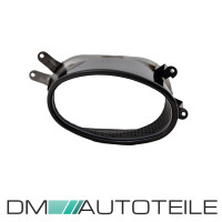 Set Tail Pipes Exhaust System black gloss fits on Audi A6 C7