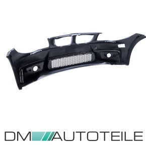 Evo Sport Stoßstange vorne + Doppelsteg Grill +Zubehör passt für BMW 1er E81 E82 E87 E88 + ABE*