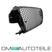 Set Front grille honeycomb black gloss fits on Audi Q3 8U 11