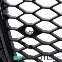 Set Front grille honeycomb black gloss fits on Audi Q3 8U 11