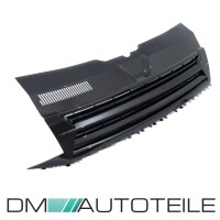 Kühlergrill Hochglanz Schwarz clean ohne Emblem passt f