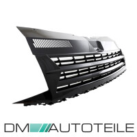 Kühlergrill Hochglanz Schwarz clean ohne Emblem passt f