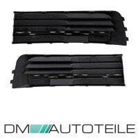 Front Grille lower bumper Black gloss 3pcs w/o ACC+PDC fits 