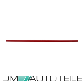 3tlg. Abdeckleiste Leisten Rot glanz Stoßleisten Zierleisten Grill vorne passt für VW T6 ab 2015-2019 Highline