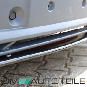 Front Bumper Splitter lower Part +Spoiler lower part+  Grille Black Glossy fits on VW T6 up 2015 Sportline Modification