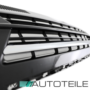 Frontgrill Grille Badged Black gloss Chrome w/o Emblem clean +Trims Set fits on all VW T6 up 2015-2019 also Sportline