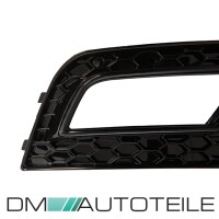 Set Front Grille honeycomb + fog light mesh black finish sui