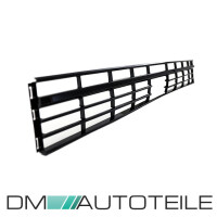 Set Gitter Grill Stoßstange vorne unten glanz Schwarz 