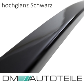 Front lip Splitter Spoiler black gloss + 10x clips fits on BMW 3-Series E30 82-94 to IS