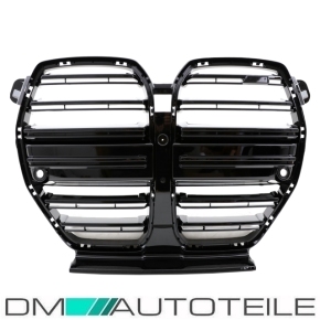 Evo Sport Front Bumper + Grille black fits on BMW 3-Series G20 G21 up 2019-2022 without G80