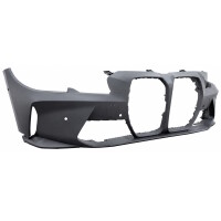 Evo Sport Front Bumper + Grille black fits on BMW 3-Series G