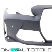 Evo Sport Front Bumper + Grille black fits on BMW 3-Series G