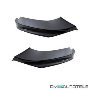 LACKIERT Flaps SET Sport-Performance Schwarz Glanz passt für BMW F32 F33 F36 M-Paket + LCI