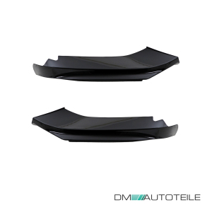 LACKIERT Flaps SET Sport-Performance Schwarz Glanz passt für BMW F32 F33 F36 M-Paket + LCI