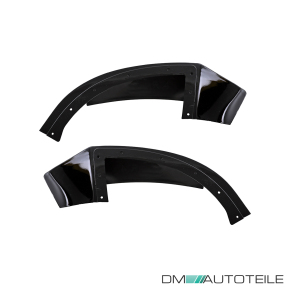 LACKIERT Flaps SET Sport-Performance Schwarz Glanz passt für BMW F32 F33 F36 M-Paket + LCI