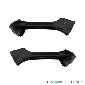 Lippe Ecken Spoiler Flaps SET Sport-Performance Schwarz Glanz passt für BMW F20 F21 LCI M-Paket ab 2015