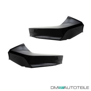 Set of Flaps Front Spoiler Splitter Black Gloss fits on BMW 2-Series F22 F23 M-Sport