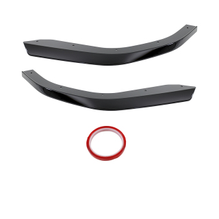 Sport Performance Flaps Lip Spoiler Set black gloss fits on BMW G20 G21 M-Sport