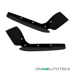 Set Exclusiv DM Side Flaps Spoiler Splitter black gloss below Performance fits on BMW F30 F31 M-Sport Rear Bumper