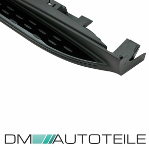 Set footboard Aluminium black gloss + fitting material suitable for Mercedes GLC X253 + Coupe C253 from 2015 onwards