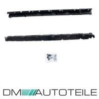 Set black gloss Footboards + Side Skirts fits on BMW X5 E70 