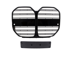 Sport Dual Slat Front Kidney Grille Black gloss fits on BMW 4-Series G26 Gran Coupe