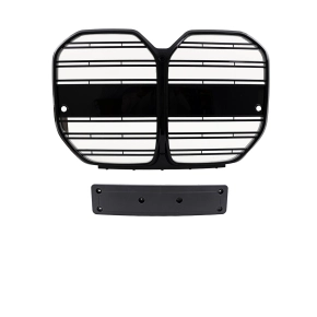 Sport Dual Slat Front Kidney Grille Black gloss fits on...