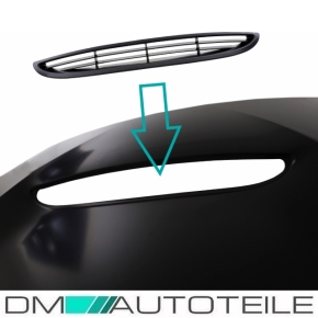 Set Sport Motorhaube + Lufteinlass schwarz passt für BMW 3er F30 F31 4er F32 F33 F36 nicht M3 GTS