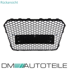 Kühlergrill Wabendesign PDC Schwarz glanz passt für Audi A5 8T Facelift ab 11-17