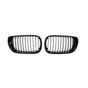 Set Performance Front Kidney Grille Black gloss fits on...