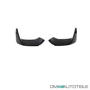 Set Front Spoiler Splitter black gloss fits on BMW 3-Series F80 F82 M3 M4 up 2013