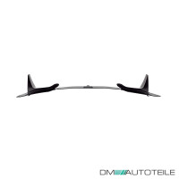 Set Front Spoiler Splitter black gloss fits on BMW 3-Series 
