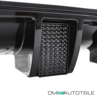 Sport Black Gloss Rear Diffusor + Race LED fits on BMW 3-Ser