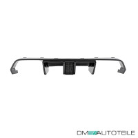 Set RACE LED Rear Diffusor Carbon gloss fits on BMW 3-Series