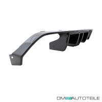 Set RACE LED Rear Diffusor Carbon gloss fits on BMW 3-Series