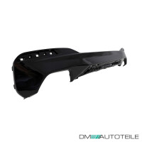 Performance Rear Diffusor Black Valance +lower Spoiler fits 