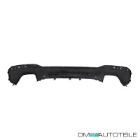 Performance Rear Diffusor Black Valance +lower Spoiler fits 