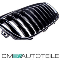 Sport Grille Single Line Gloss Black suitable for BMW 2 F45 