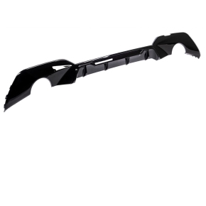 Sport Competition Performance Rear Diffuser Gloss Black suitable for BMW 3 G20 G21 with M-Sport