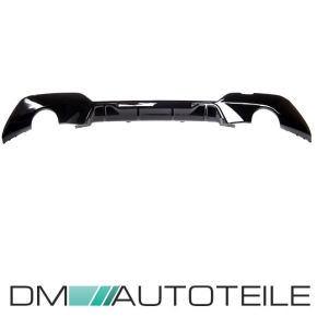 Sport Competition Performance Rear Diffuser Gloss Black suitable for BMW 3 G20 G21 with M-Sport