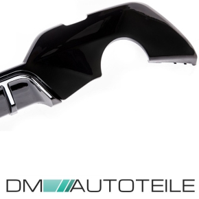 Sport Competition Performance Rear Diffuser Gloss Black suitable for BMW 3 G20 G21 with M-Sport