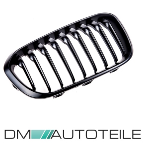 Sport Kühlergrill Performance Schwarz Matt passt für BMW 1er F20 F21 ab Facelift LCI 2015-2019