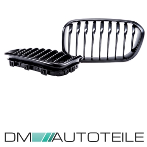 Sport Kühlergrill Performance Schwarz Matt passt für BMW 1er F20 F21 ab Facelift LCI 2015-2019