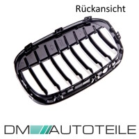 SET Kidney Front Grille single Slat Kit Performance Black Gl