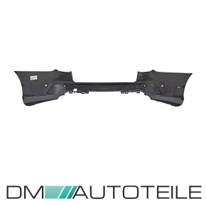 Sport Rear Bumper Duplex + Accessoires fits on Mercedes C-Class S205 T-Model w/o AMG C63